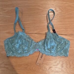 La SENZA Lace Bra in Teal Hue